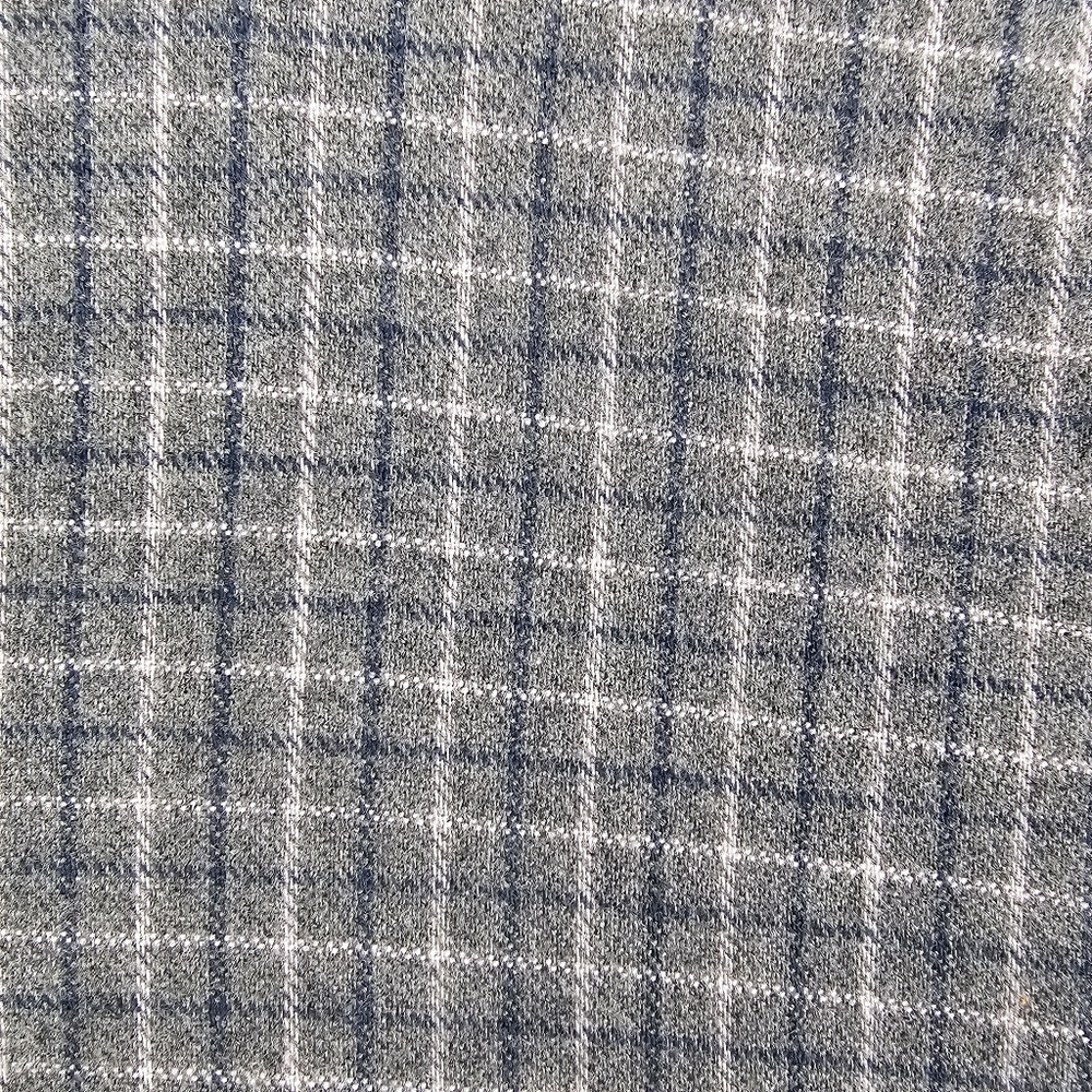 Cabela's Granite Gray Navy Plaid Flannel Shirt NWT
